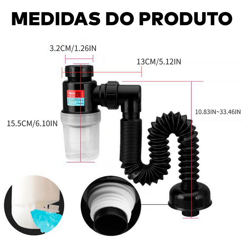 Sifón Inteligente Con Filtro - ®Sifomax