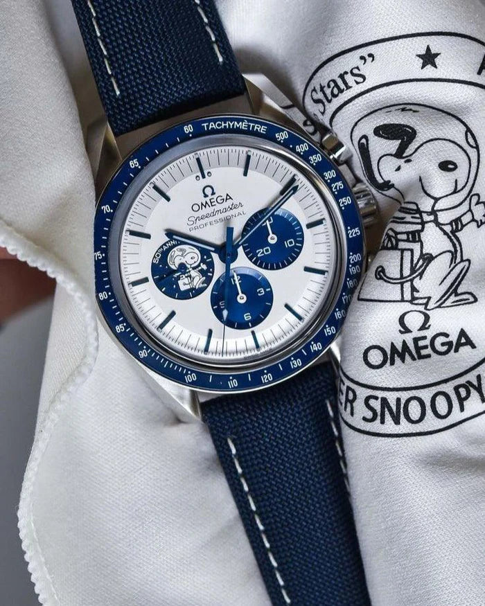 Reloj Speedmaster Snoopy Edición Aniversario 42mm +Caja y Certificado