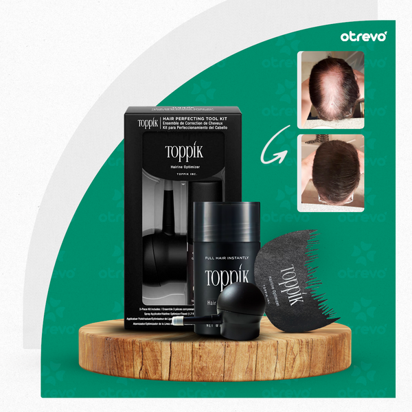 Kit Completo TOPPÍK® - Fibra Capilar de Preenchimento