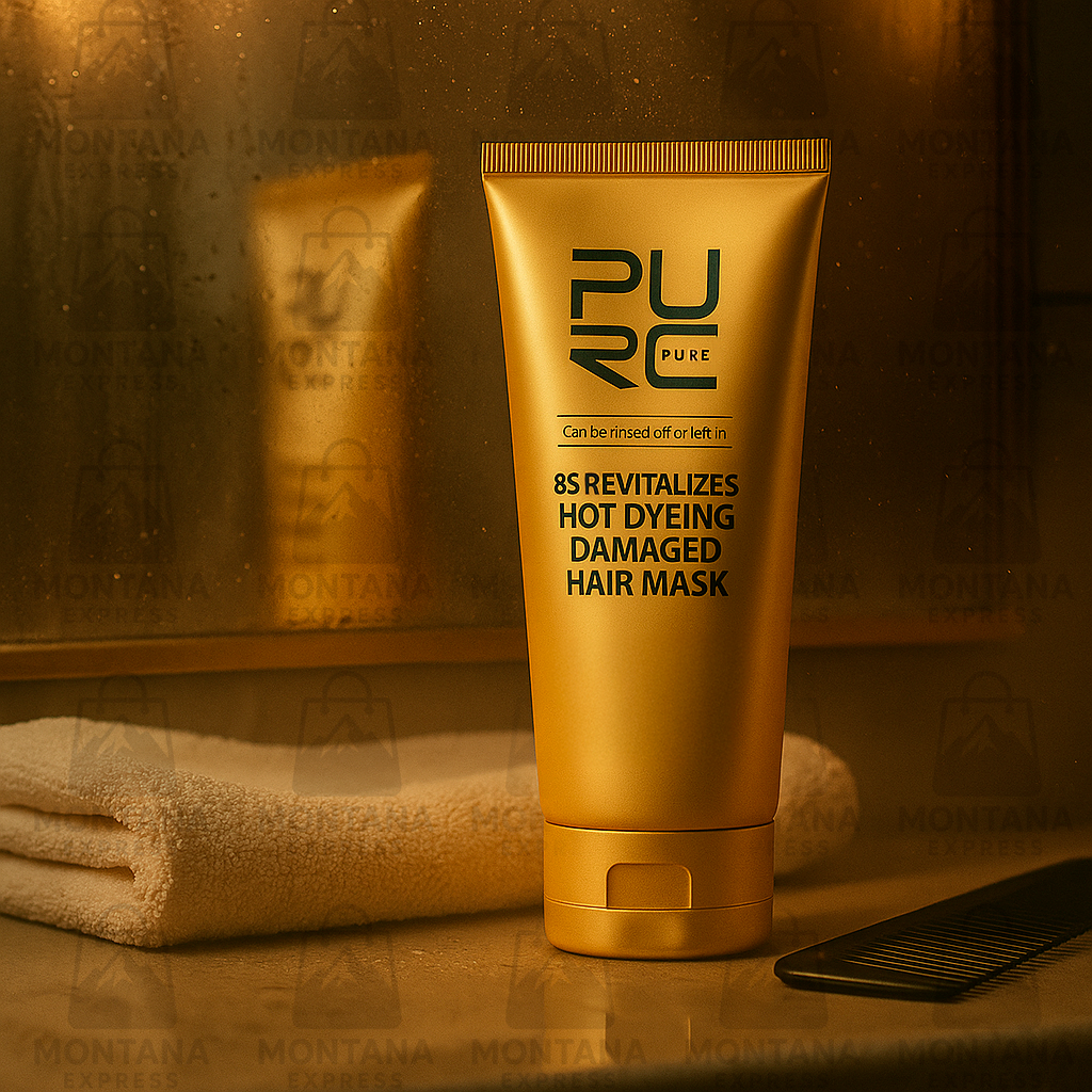 Mascarilla de Alisado Instantáneo con Colágeno Puro y Queratina Pura - PURC®  (Comprá 1 y llevate 2)